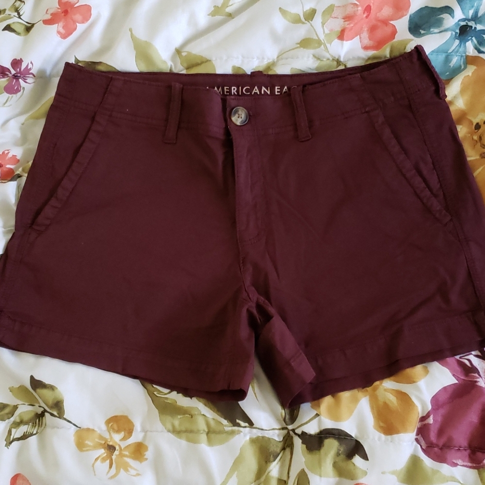 American Eagle midi shorts